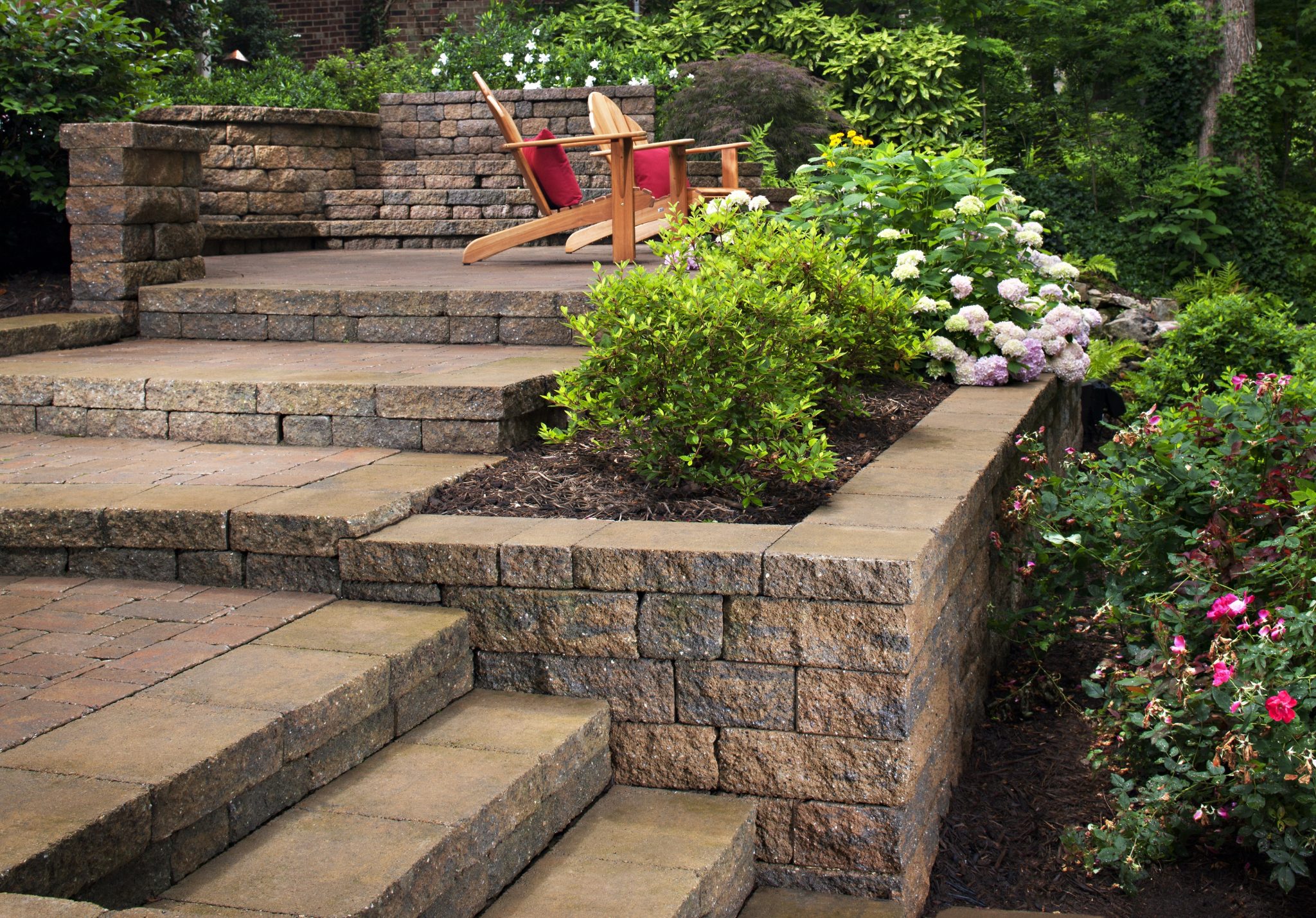 Landscaping for hilly backyards
