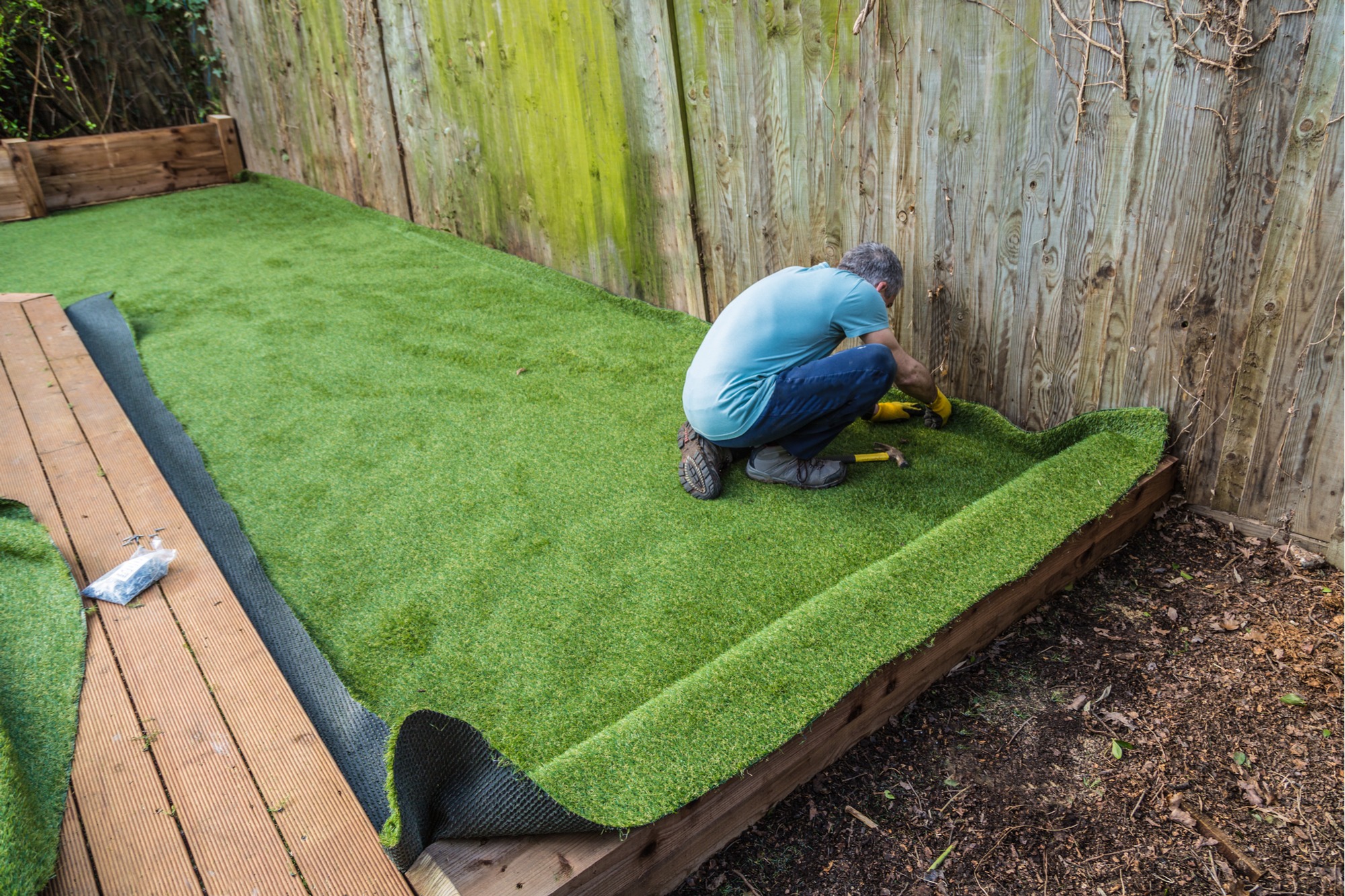 DIY Artificial Grass (PRO Tips BEFORE You Begin Installing) | Install ...
