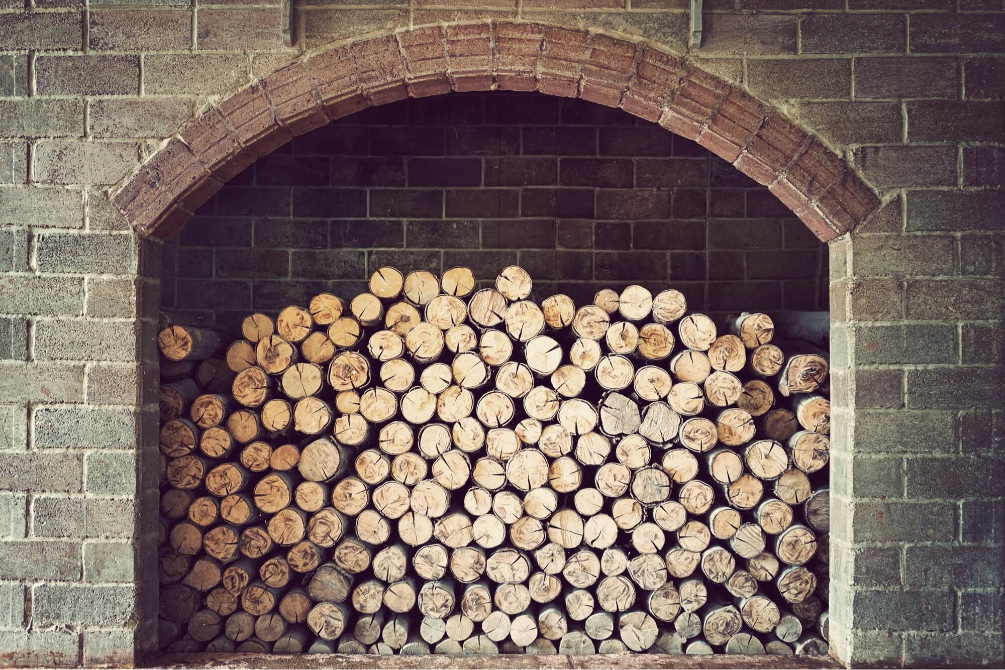 firewood storage