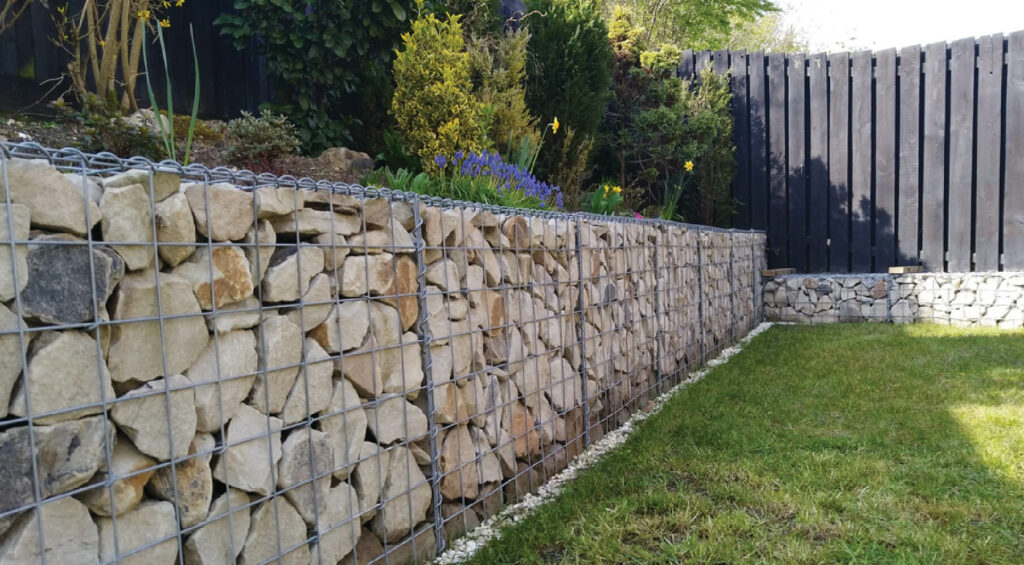 gabion retaining wall